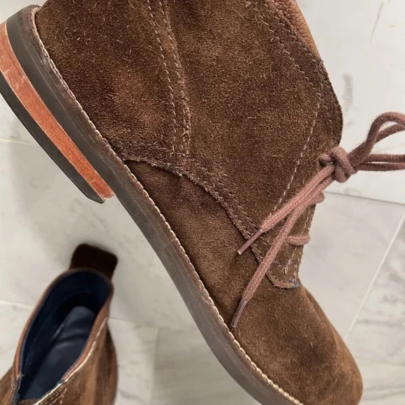 Men's Brown Suede Boots - Picture 5 of 5